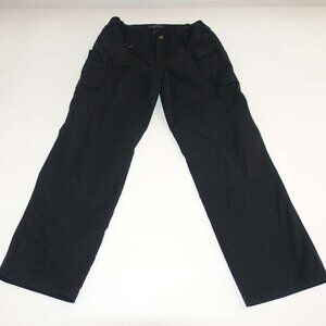 5.11 Tactical Women's Ripstop Cargo Pants Size 12 Regular Black 30" Inseam 12R